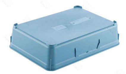 Tapa para bandeja 3 y 6 Departamentos EURONORM 1/2 Polipropileno 